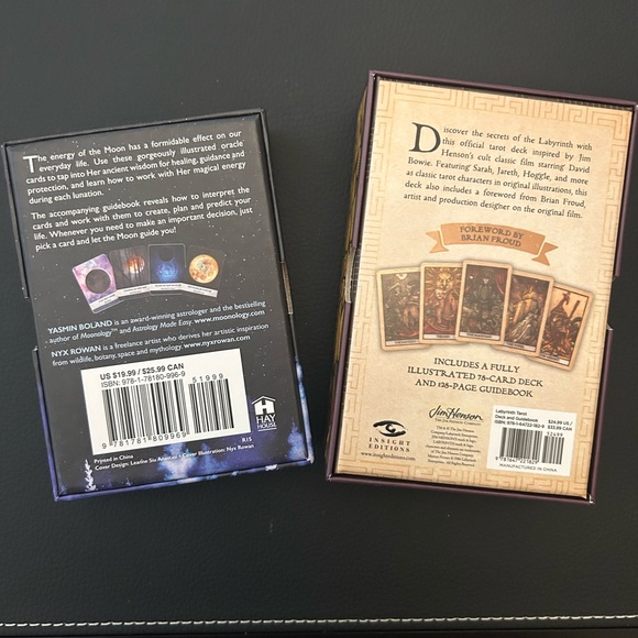 NEW Moonology oracle cards and Labyrinth tarot deck - Picture 2 of 8